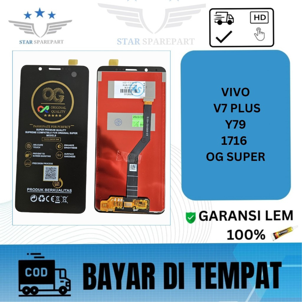 LCD TOUCHSCREEN VIVO V7 PLUS / Y79 / 1716