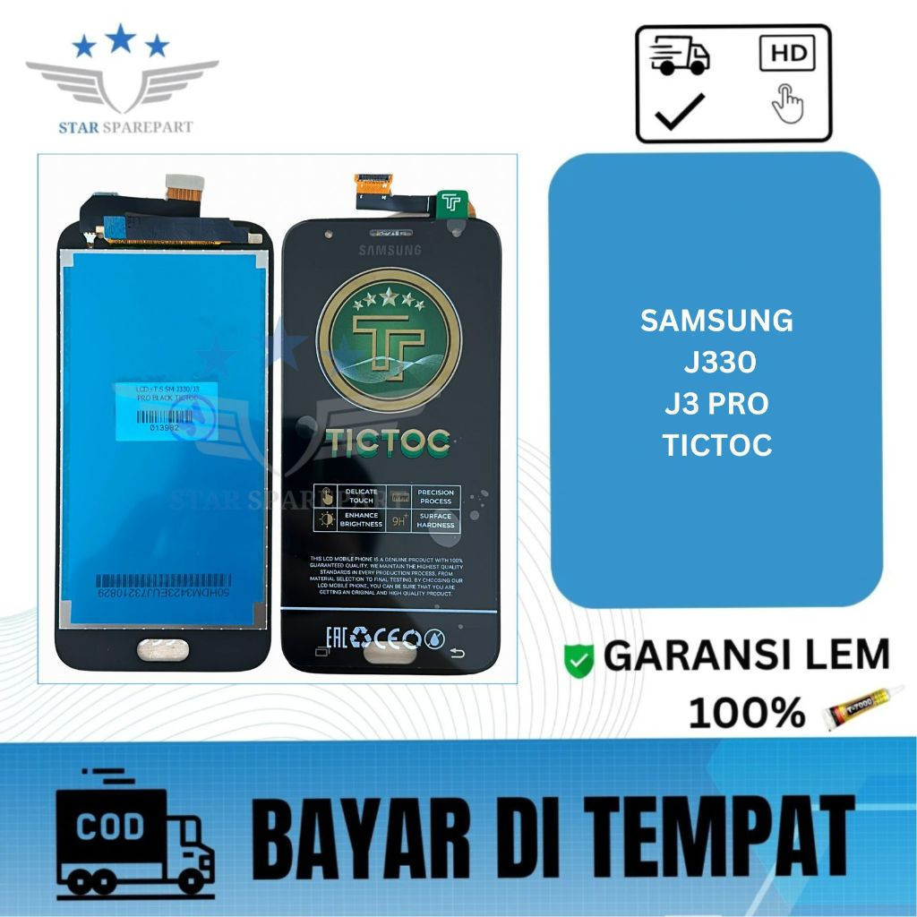 LCD TOUCHSCREEN SAMSUNG J330 / J3 PRO