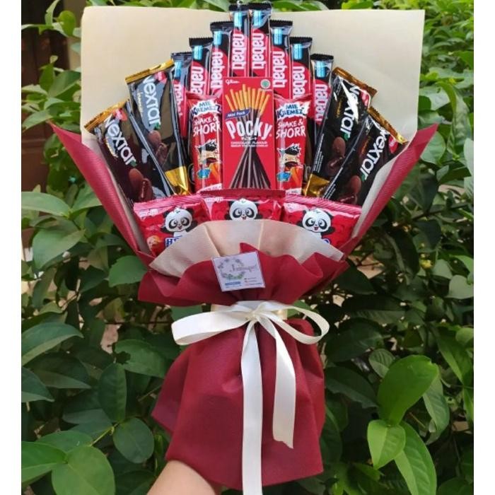 

uj-53 (S) Buket PREMIUM /paket/bingkisan Snack Ulang Tahun/Ultah/ Wisuda/Kado/Hadiah Premium
