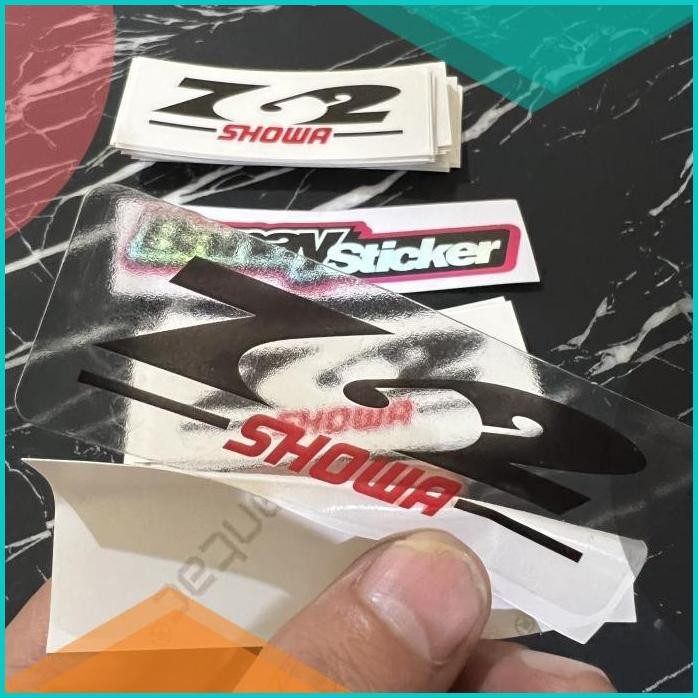 STICKER SHOCK SHOWA Z62 TRANSPARAN 8JVLZ4 tools n parts
