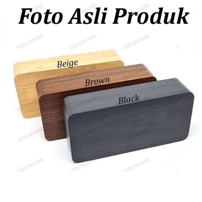 

Jam Meja Kayu Led Digital / Digital Wood Smart Alarm Clock CS