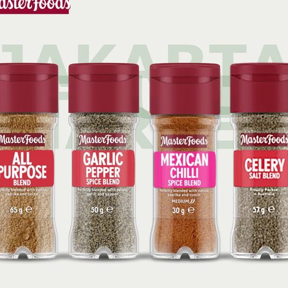 

Masterfoods All Purpose Celery Garlic Mexican Chilli Blend Bumbu Bubuk