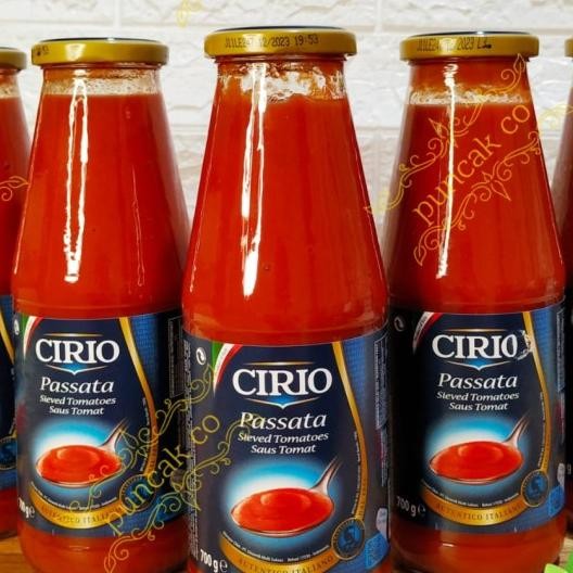 

Cirio Passata Tomato Sauce 700Gr Saus Tomat Cirio