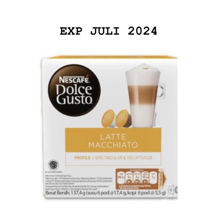 

Nescafe Dolce Gusto Latte Macchiato - Capsule