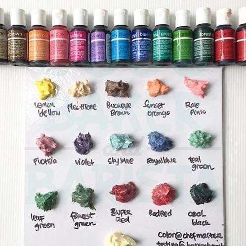 

Chefmaster Food Colng Neon Brite Colors / Pewarna Chefmaster