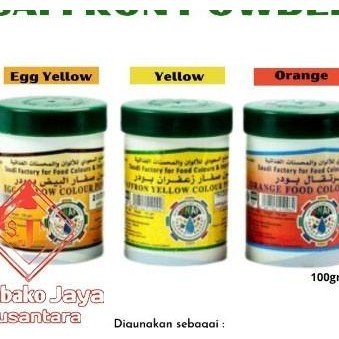 

Bubuk Saffron Kuning Telur / Merah / Kuning / Egg Yellow / Orange / Safron / Zafaran / Pewarna Makanan / Orange Powder