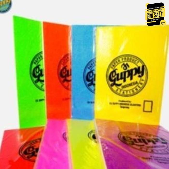 

Flash Sale Guppy Styrofoam Gabus Warna Warni Uk 40X60 Cm Prakarya Papan Busa Foam - 01 Yellow Limited