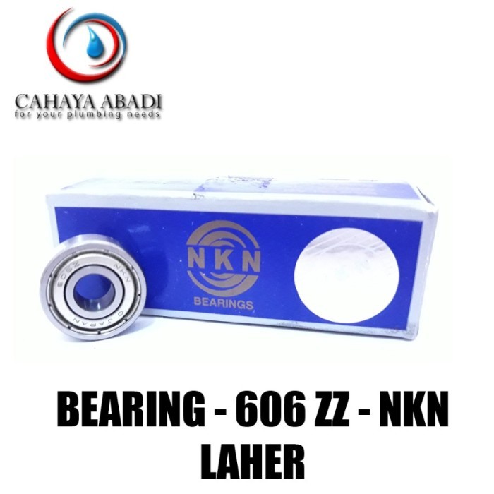 Produk Unggulan] GROSIR - BEARING - LAHER - 606 ZZ - NKN