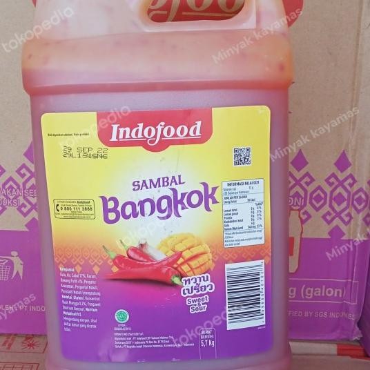 

Sambal Bangkok Indofood 5.7 Kg