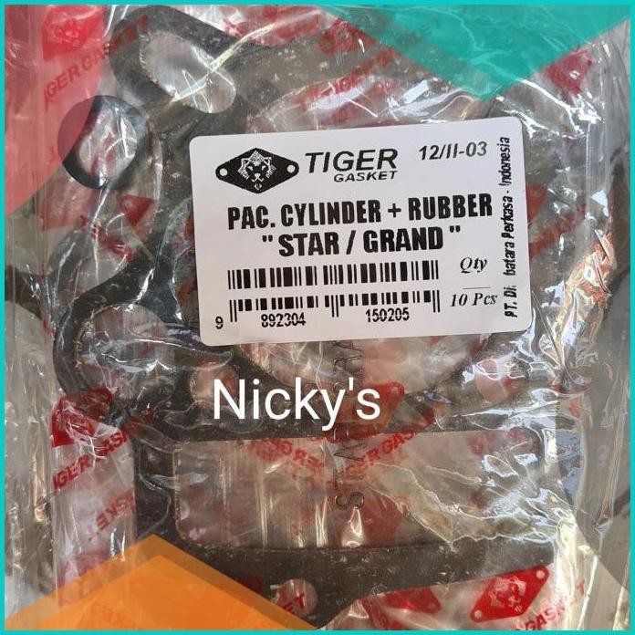 Packing Cylinder Blok Boring Bawah Astrea Star Prima Grand Supra TGP 8