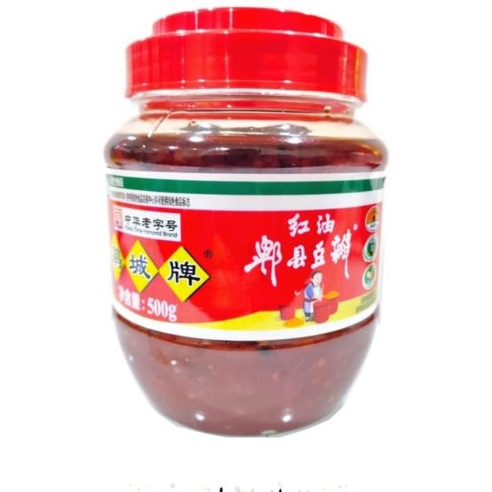 

Pixian Broad Bean Chili Paste Sauce 500Gr Sichuan Doubanjiang Oil