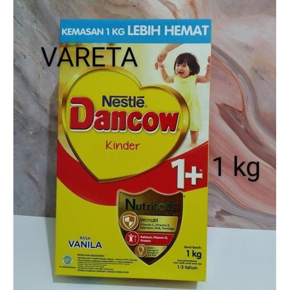 

DANCOW 1 plus VANILA 1kg 1 kg 1000gr 1000 gr susu bubuk
