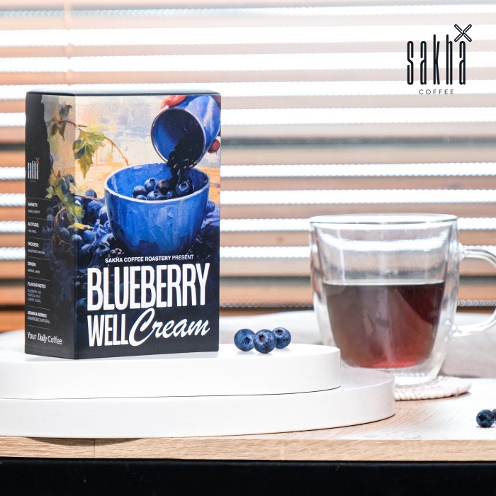 

Kopi Arabika Blueberry Well Cream CoffeeBeanArabica CoffeBijiBubuk