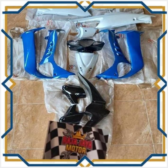 [DEN] COVER BODI BODY KANAN KIRI HALUS FULL SET SAYAP LUAR DALAM BATOK SPAKBOR SLEBOR SUZUKI SATRIA 