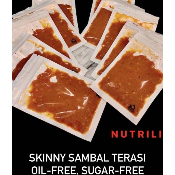 

Nutriliv Oil-Free Sugar-Free Sambal Terasi Sachet