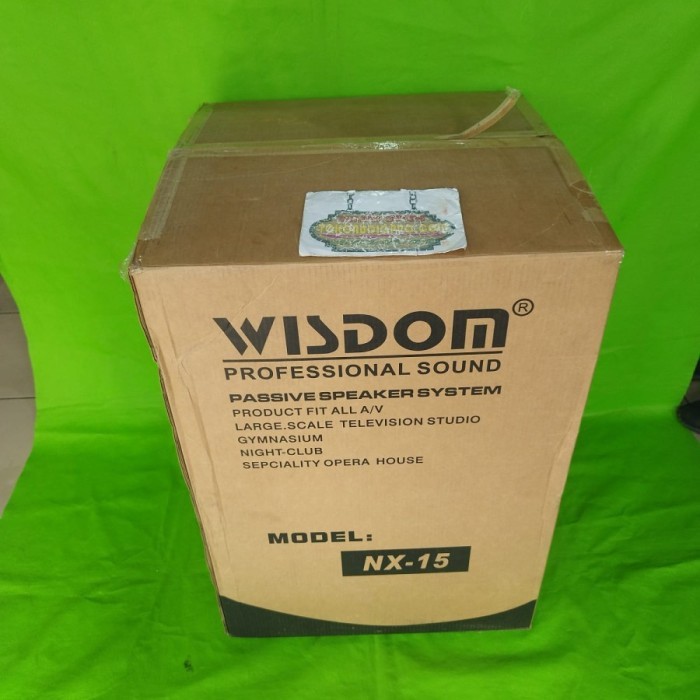Speaker Wisdom NX15 15-Inch Speaker Pasif Original Wisdom NX-15