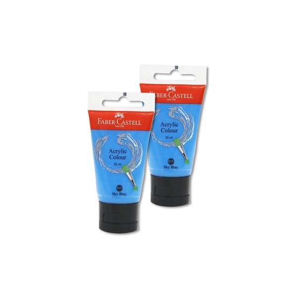 

CAT ACRYLIC FABER CASTELL 183050 AC CLR 30ML SKY BLUE