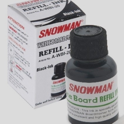 

TINTA SPIDOL SNOWMAN WHITE BOARD ALCOHOL HITAM A-WBI-20