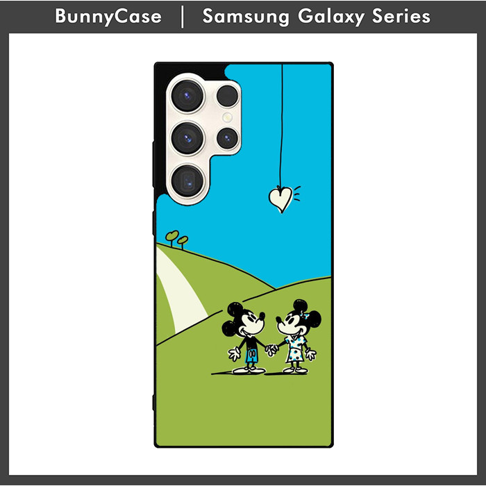 Case Casing Samsung Galaxy S24 S23 S22 S21 S20 Ultra Plus FE Mickey Minnie Mouse LZ0233