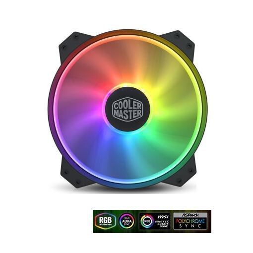 Kipas Coolermaster 200mm MF200R RGB/ARGB |JM9VjtwY|