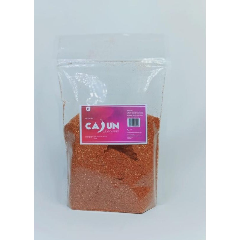 

Cajun Seasoning "Andalan". 500 Gr. Dry Rub . Bumbu Marinasi. Topping