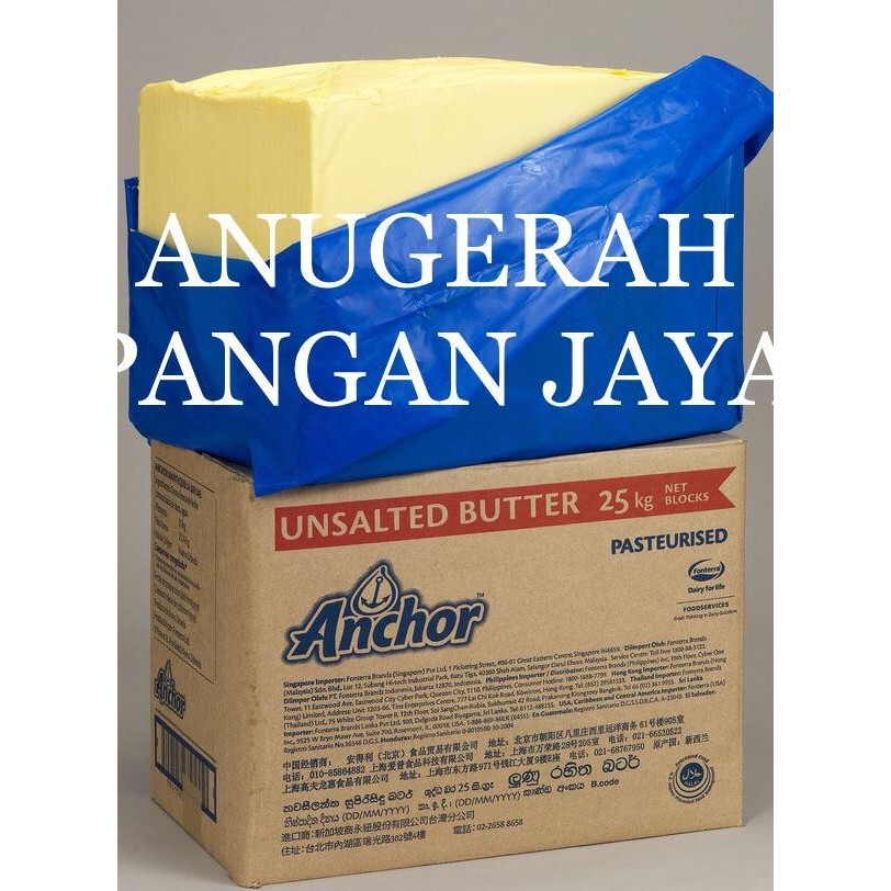 

Anchor Uned Butter 1Kg Khusus Grab Gosend Repa