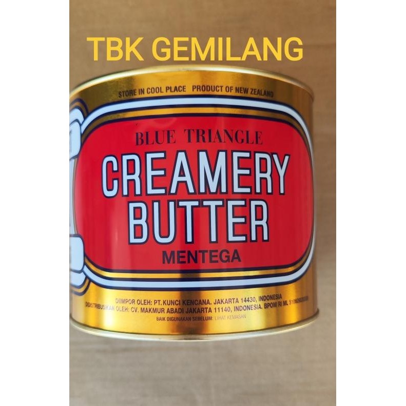 

Blue Triangle Creamery Butter 2Kg Mentega Segitiga U