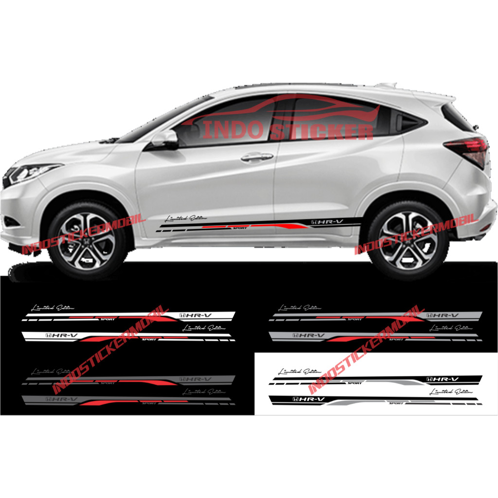 sticker mobil honda hrv cutting stiker list mobil hrv