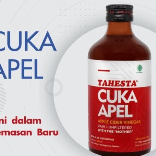 Cuka Apel Tahesta 320 Ml / Cuka Apel Tahesta