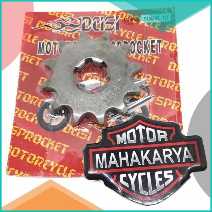 GIR DEPAN YAMAHA 8T 10 T 12T 13T 14T GEAR JUPITER F1ZRRXKVEGA 8JVL