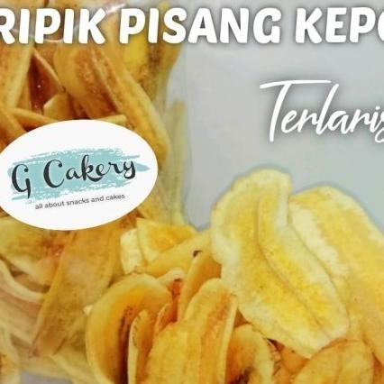 

Keripik Kripik Pisang Kepok Asin - 500 Gram