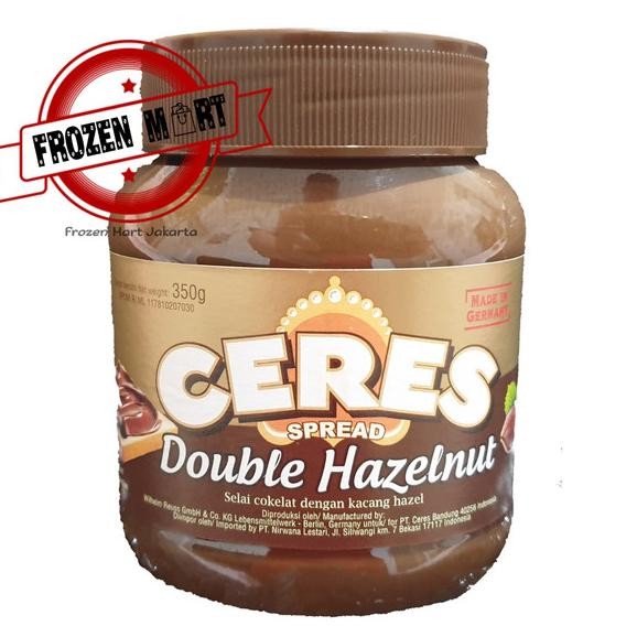 

Ceres Choco Spread Double Hazelnut 350 Gr