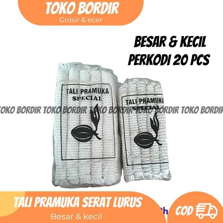 

Flash Sale Tali Pramuka Serat Lurus Perkodi 20 Pcs Grosir