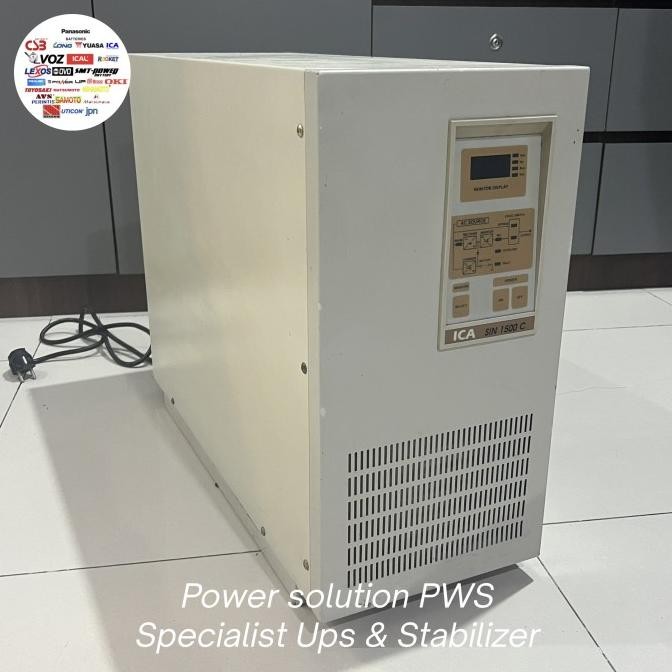 Ups ica sin1500c 2500Va 1625watt Online Pure sinewave cocok buat mesin