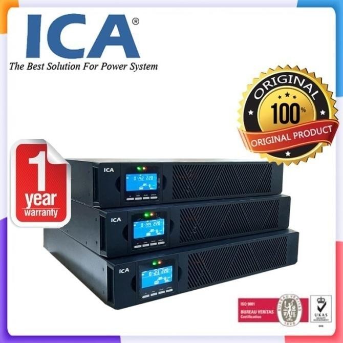 UPS ICA RN2100C RN 2100C 2000VA 1800WATT ONLINE UPS RAK RACKMOUNT