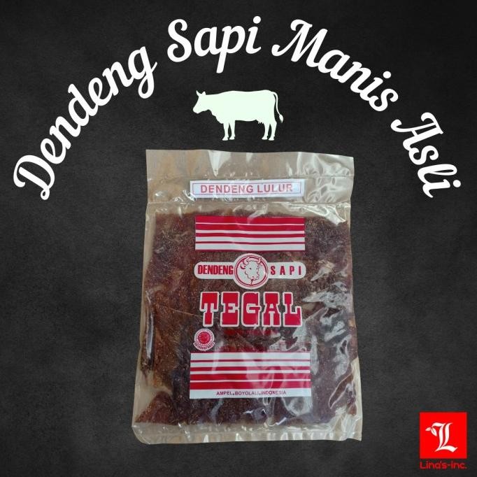 

Dendeng Lulur Sapi Asli Manis Cap Tegal - 100% Halal - Mutu Terjamin