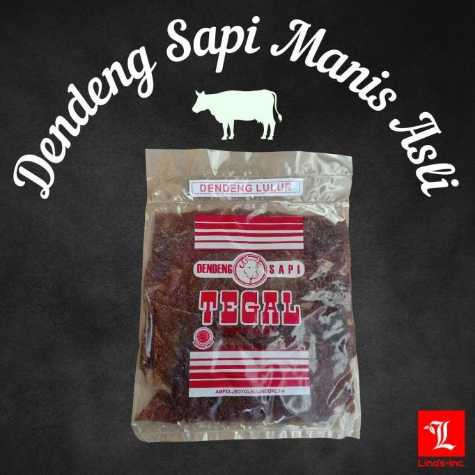 

Dendeng Lulur Sapi Asli Manis Cap Tegal - 100% Halal - Mutu Terjamin