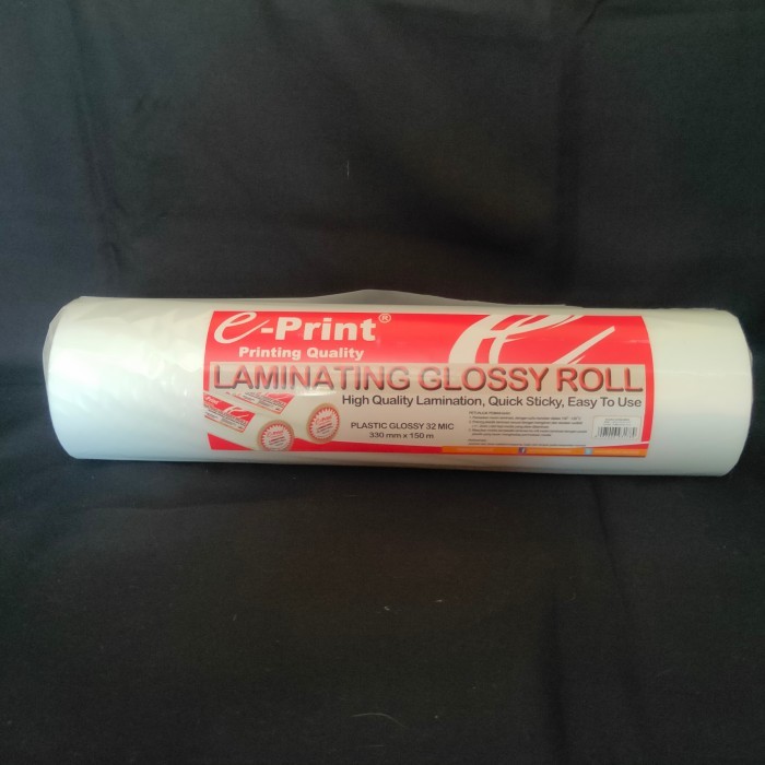

E-print laminating glossy roll
