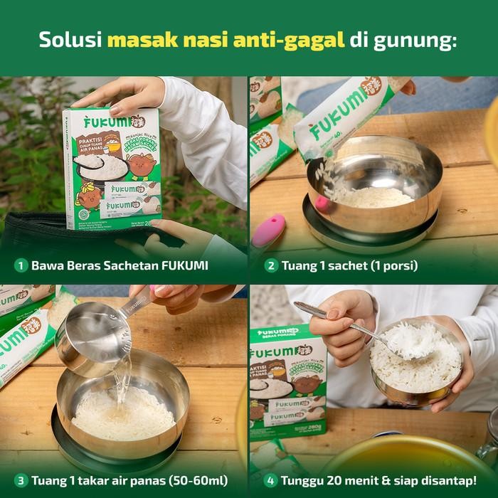 

Fukumi Beras Porang Box Sachet 280 Gr Konjac Rice Shirataki