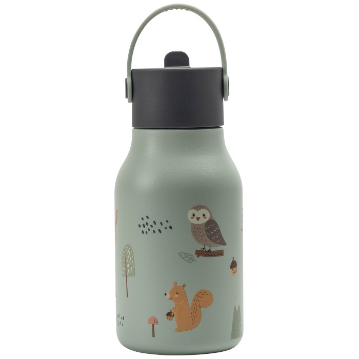 Lund London Little Lund Water Bottle 400ml - Woodland