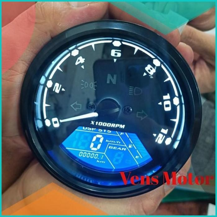 Speedometer Digital Custom Japstyle Caferacer/ Spidometer Custom Babon
