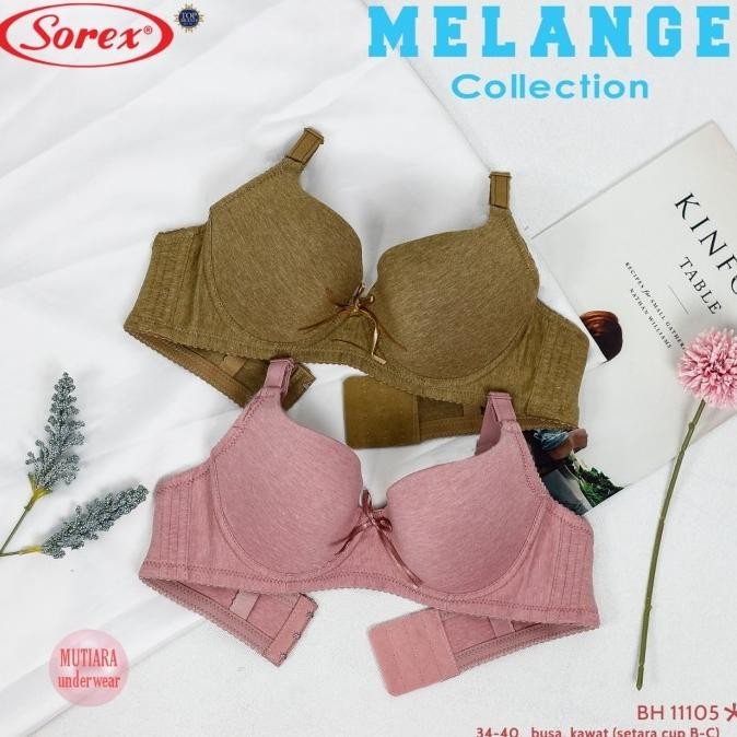 Bra Kawat Cup Full Cup C Sorex/Bra Katun Kawat Sorex Cup C Size 34-40