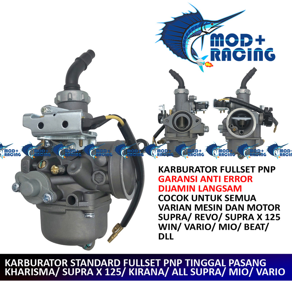 (COD) KARBURATOR SUPRA X 125 KHARISMA 125 SUPRA X KIRANA KARISMA SUPRA X 125 FI HELM INJEKSI BATMAN 