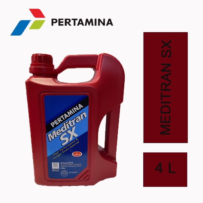 Oli meditran SX 4 liter/Oli mesin diesel/oli Pemina Meditran SX