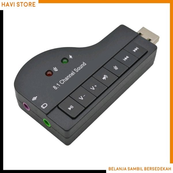 Audio USB External Soundcard