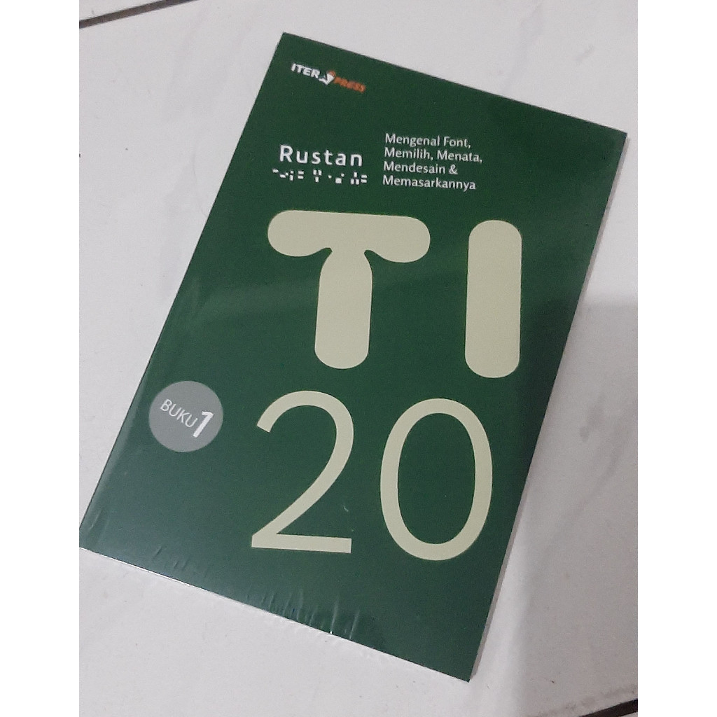 

Buku Desain Tipografi Edisi 2023 Original
