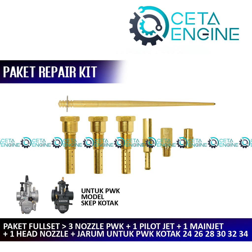 [ON SALE] SET NOJEL NOZLE NOZEL NOSEL JARUM PWK LOBANG HOLE 8 12 16 18 20 30 NOZZLE SPUYER MAINJET P