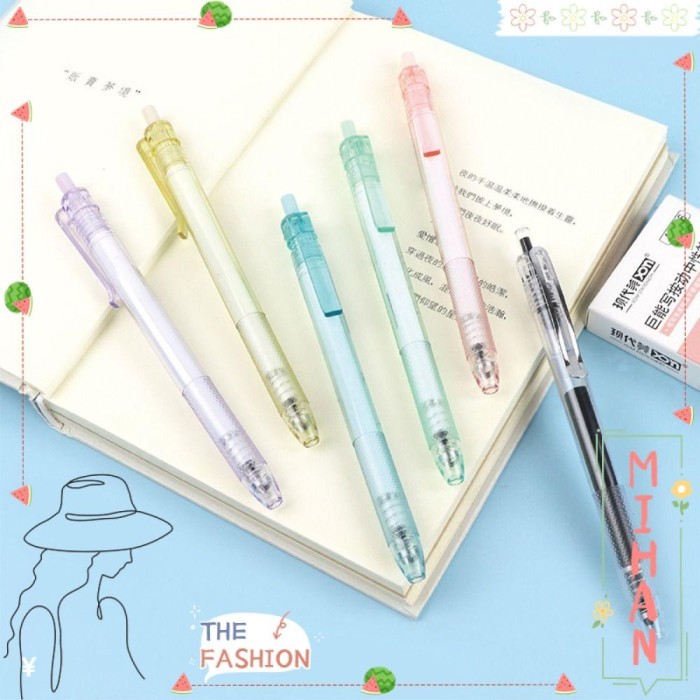 

Vee Mh 5Pcs/Set Pena Gel Perlengkapan Kantor Sekolah Alat Tulis Tinta