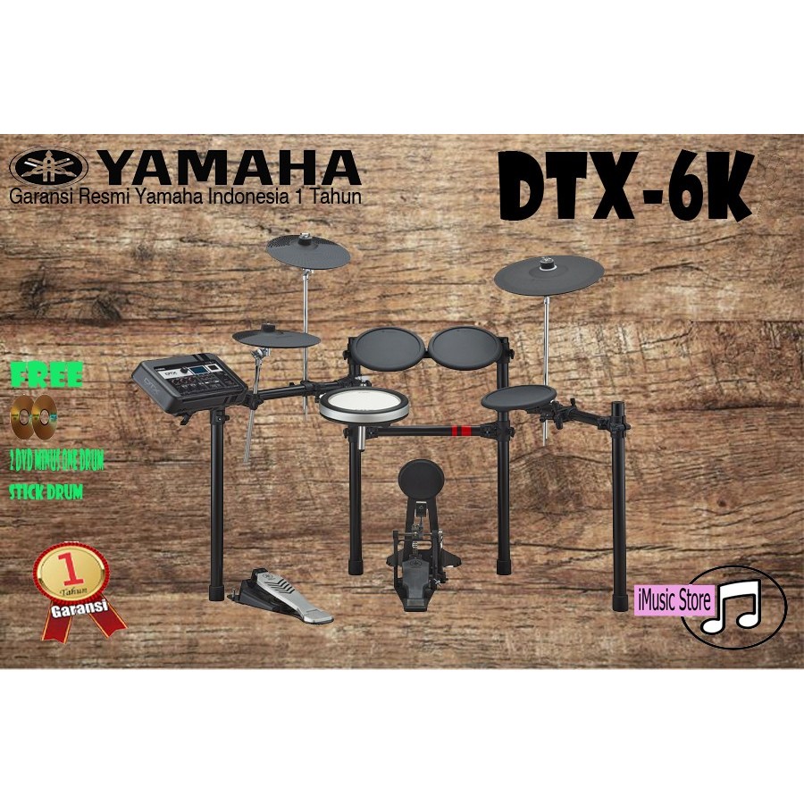 Drum Elektrik Digital Yamaha DTX6KX / DTX6 / DTX 6 KX / 6K DTX6K Resmi