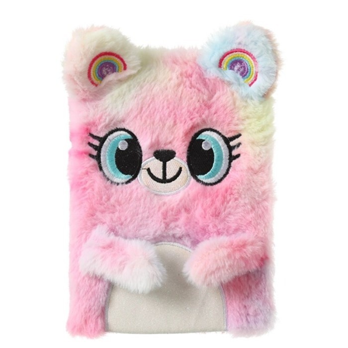 

Bana Buku Diary Anak Perempuan Notebook Bulu Gembok Kitty Original Impor